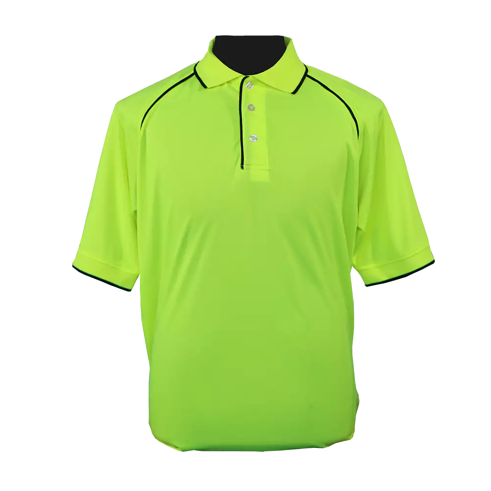 Pinnacle Micromesh Hiviz Golf Shirt hiviz golf shirt lime