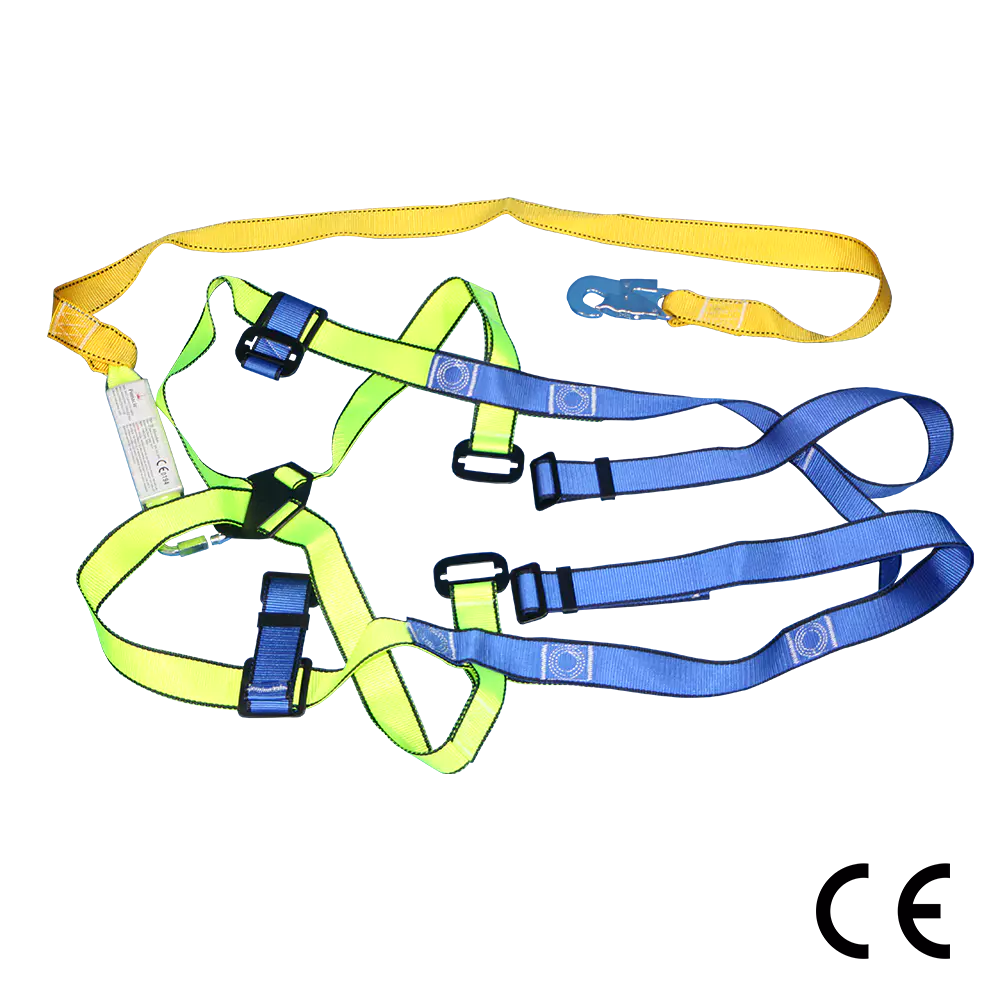 Pinnacle Single Lanyard Full Body Harness With Snap Hook single-lanyard-harness-snap-hook
