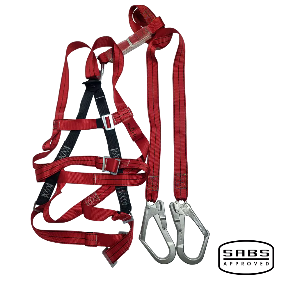 Pinnacle Alpha Double Lanyard Full Body Harness Scaffold Hook With Waist Belt alpha double lanyard full body harness scaffold hook with waist belt